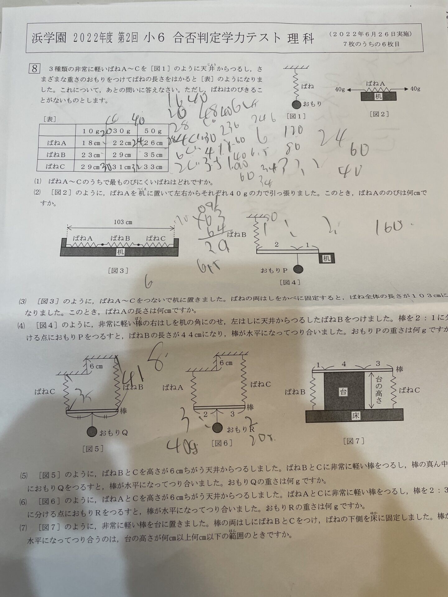 2021年 浜学園 小5 記述力練成テスト 記述力テスト - 語学・辞書・学習